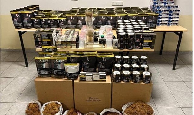Jandarmadan kaçak tütün operasyonu