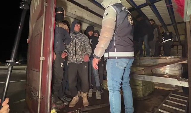 Kaçak göçmenlerin umuda yolculuğu Erzurum'da bitti