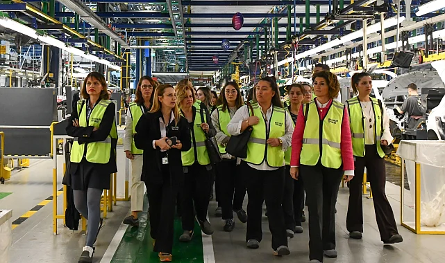 Kadının Güçlenmesi Bursa Platformu'ndan Oyak Renault'a ziyaret