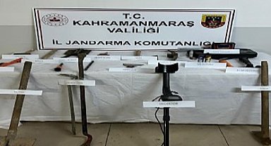 Kahramanmaraş'ta kaçak kazı operasyonu: 11 şüpheli yakalandı
