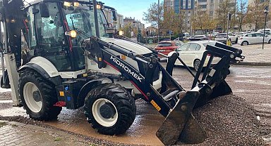 Kahramanmaraş'ta yağış sonrası saha çalışmaları