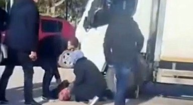 Kamyonet yayaya çarptı: 1 yaralı