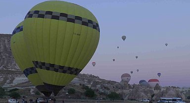 Kapadokya'da balon uçuşlarına 4 gündür izin yok