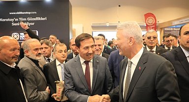 Karatay Belediyesi'nin İstanbul'daki "Konya İl Tanıtım Günleri" standına yoğun ilgi