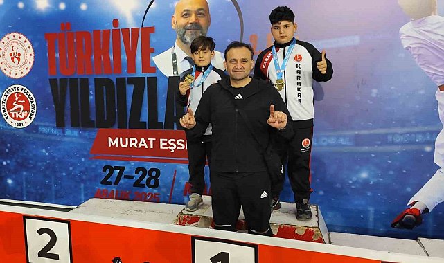 Karate Premier Ligi'nde Ünal kardeşlerden çifte altın