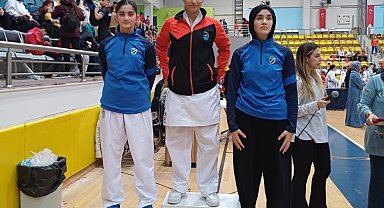 Kartepe Belediyesporlu karateciler, Kocaeli Gelişim Ligi'nde dereceye girdi