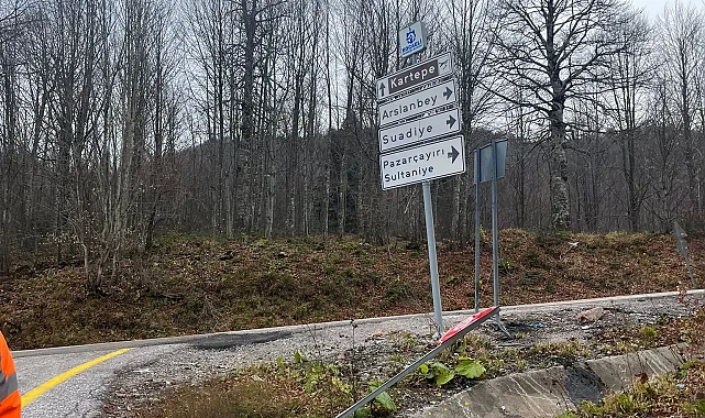 Kartepe zirve yolunda güvenli ulaşım için yenileme
