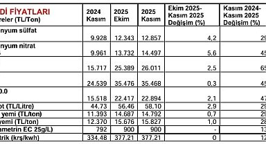 Kasım ayında 24 market ürününde fiyat düşüşü gözlemlendi