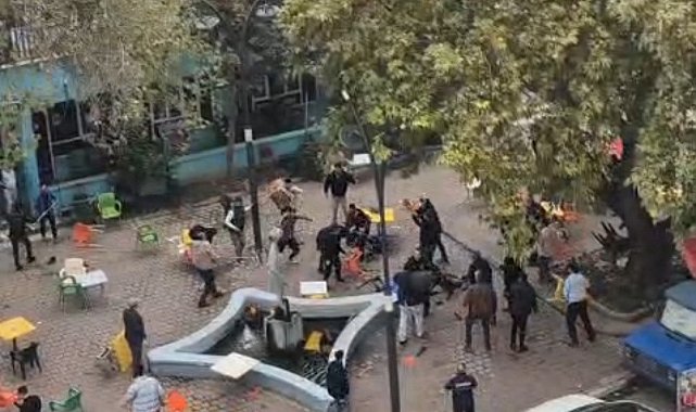Kavga değil adeta meydan muharebesi: Taş, sopa ve silah kullanıldı, 1 kişi yaralandı
