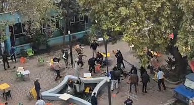 Kavga değil adeta meydan muharebesi: Taş, sopa ve silah kullanıldı, 1 kişi yaralandı