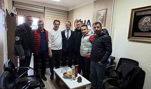 Kayak kulüpleri Birliği'nden İHA'ya ziyaret