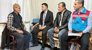 Kaymakam Kılıç vatandaşların kapısını tek tek çaldı