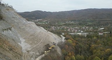 Kaynaşlı'da heyelan sonrası hızlı çözüm