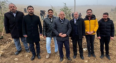 Kayseri Büyükşehir şehri yeşillendirmeye devam ediyor