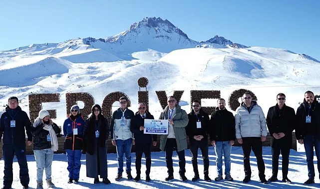 Kayseri Büyükşehir Türk Kayak Merkezleri Birliği'ni ağırladı