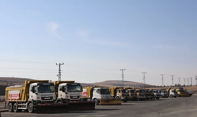 Kayseri Kocasinan kar yağışına hazır