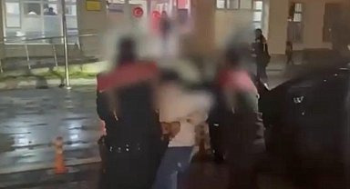 Kayseri'de 3 polis aracına çarparak kaçan suç makinası yakalandı