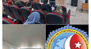 Kayseri'de 67 anneye uyuşturucu bilgilendirilmesi