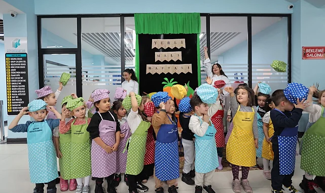 Kayserili minik şefler mutfağa girdi