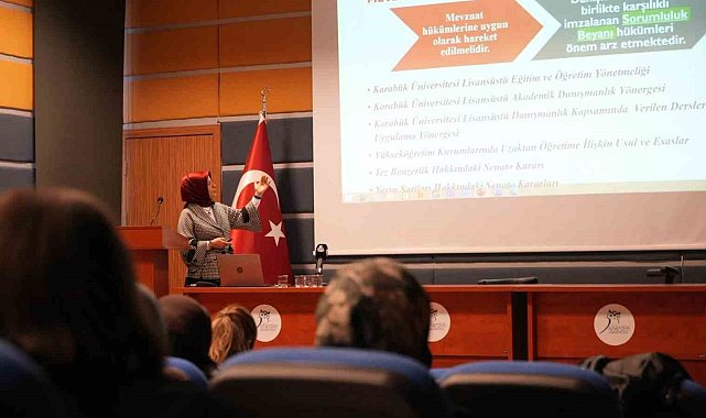 KBÜ'de "Tez Yazım Atölyesi" programı tamamlandı