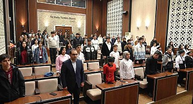 Keçiören'de stajyer öğrencilere sağlık eğitimi