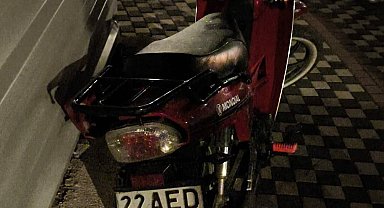 Keşan'da motosiklet ile otomobil çarpıştı: 1 yaralı