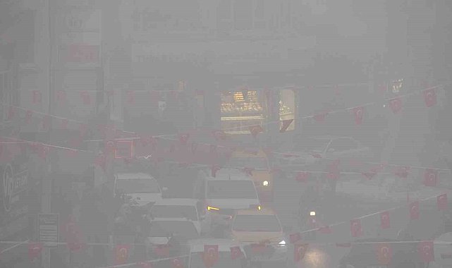 Kilis'te yoğun sis etkili oldu