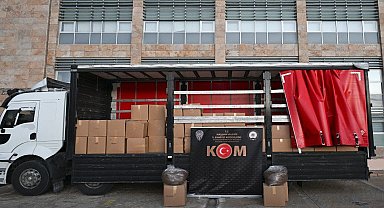 Kırşehir'de 3,5 ton kaçak tütün ele geçirildi