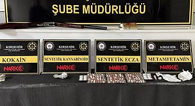 Kırşehir'de uyuşturucu operasyonu: 1 tutuklama