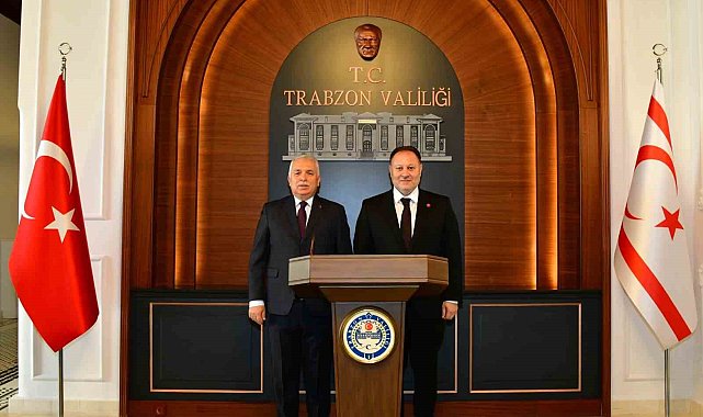 KKTC Meclis Başkanı Ziya Öztürkler Trabzon'da