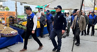 Kocaeli Çayırova'da pazar denetimi