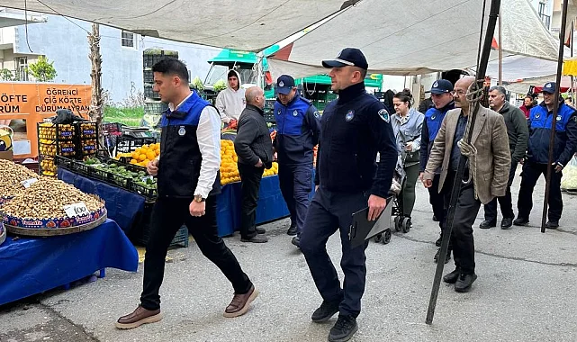 Kocaeli Çayırova'da pazar denetimi
