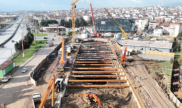 Kocaeli Derince'de iki TBM kuruluma hazırlanıyor