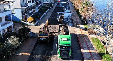 Kocaeli Gölcük Halıdere Sahil Caddesi'ne kapsamlı yenileme