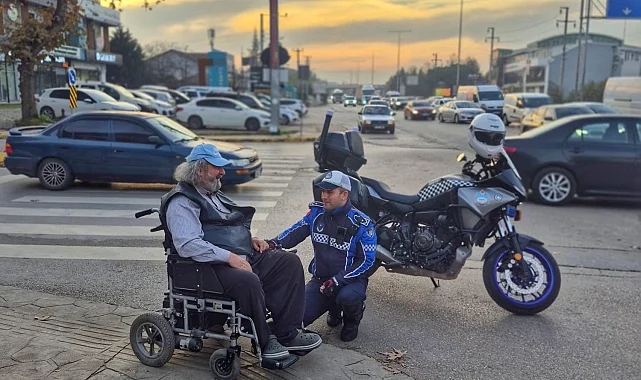 Kocaeli Zabıtası'ndan gönüllere dokunan hareket
