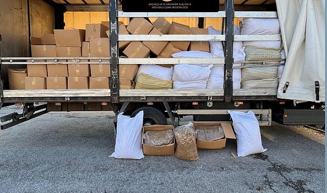 Kocaeli'de 5 milyon liralık kaçakçılık operasyonu
