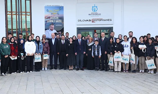 Kocaeli'de gençlere modern kütüphane vizyonu