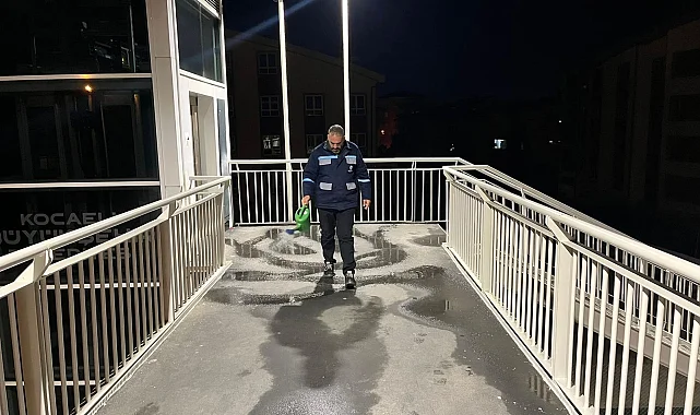 Kocaeli'den buzlanmaya karşı yoğun mesai