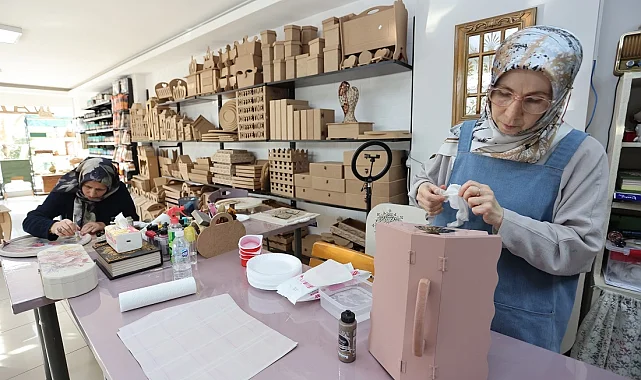 Kocaeli'nde kursiyerlikten patronluğa