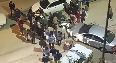 Kontrolden çıkan araç 4 otomobil ve 3 motosiklete çarpıştı