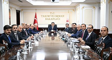 Konya Protokolü Ankara'da Bakan Yumaklı ile görüştü