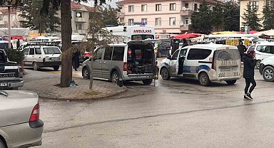 Konya'da pazarda taşlı-sopalı kavga: 5 yaralı