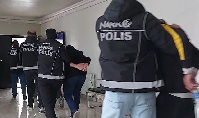 Konya'da uyuşturucu trafiğine ağır darbe: 110 kişi tutuklandı