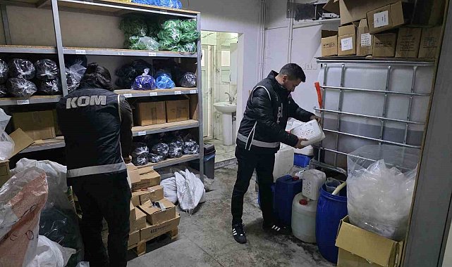 Konya'da yılbaşı öncesi kaçak ve sahte alkol denetimi
