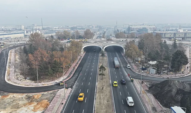Konya'da Marangozlar Köprülü Kavşağı'nda son aşamaya gelindi