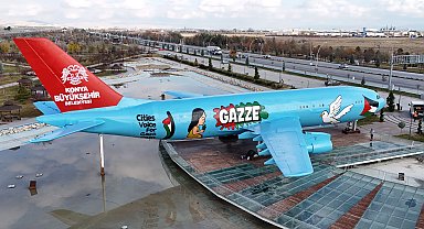 Konya'ya gelenler 'Gazze' mesajıyla karşılanıyor