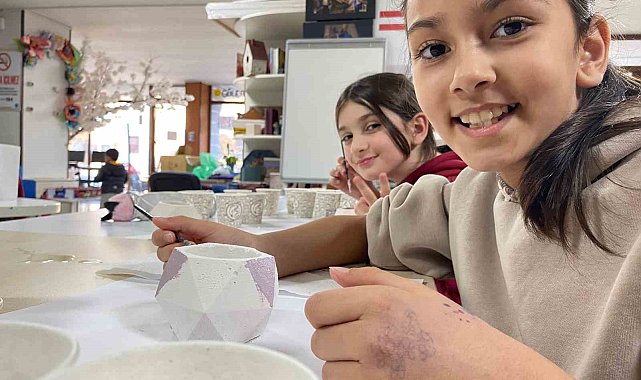 Kötekli Gençlik Merkezi'nde sanat dolu günler