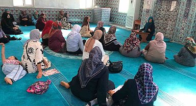 Köyceğiz'de kadınlara yönelik Regaib Kandili programı düzenlendi