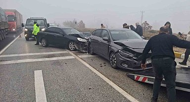 Kulu'da yoğun sis ulaşımı olumsuz etkiledi