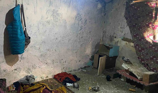 Kümeste yaşamaya mahkum edilen çocuklar kurtarıldı